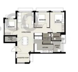 Blk 415A Waterfront I @ Northshore (Punggol), HDB 5 Rooms #530234171